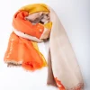 Fabric Gold Foil Block Scarf