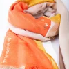Fabric Gold Foil Block Scarf