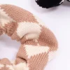 3223-fabric-knotted-checkered-hair-scrunchie-2-pack-2.webp Fabric Knotted Checkered Hair Scrunchie 2-Pack