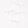Fabric Mini Satin Hair Bows 4-Pack
