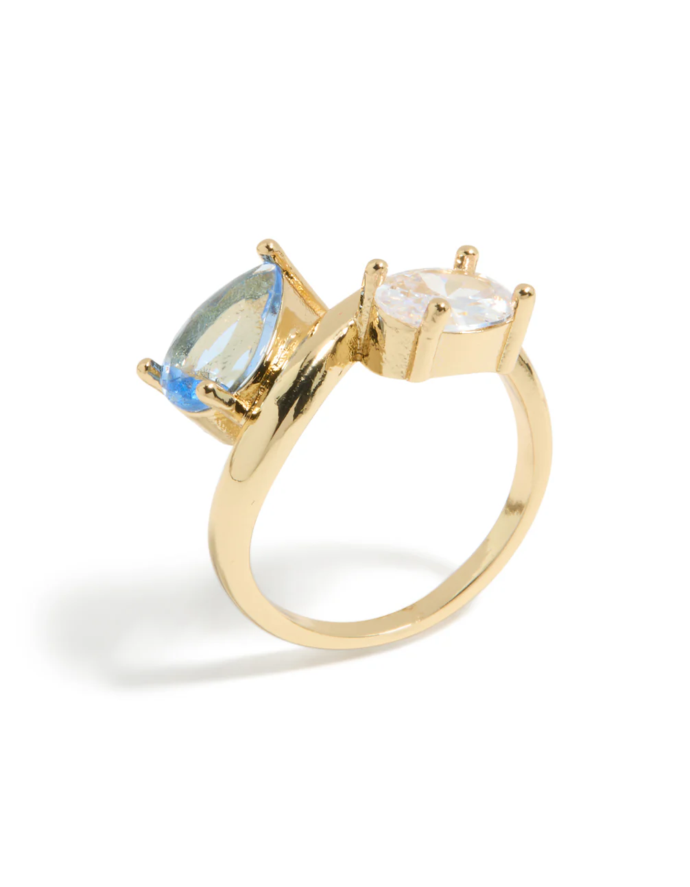 323-gold-plated-clear-blue-cubic-zirconia-ring-4.webp Gold Plated Clear & Blue Cubic Zirconia Ring