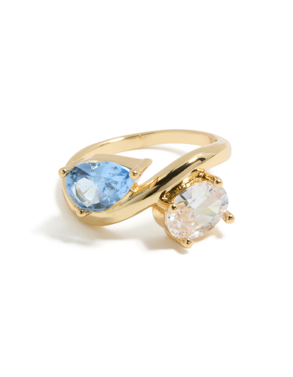 323-gold-plated-clear-blue-cubic-zirconia-ring-5.webp Gold Plated Clear & Blue Cubic Zirconia Ring