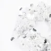 Fabric Mixed Size Sequin Hair Scrunchie
