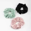Fabric Plisse Scrunchie Pack