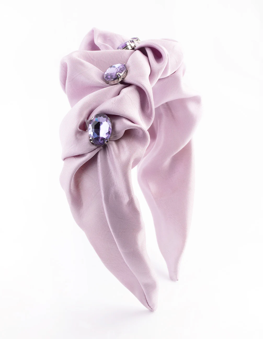 3245-fabric-scrunch-detail-diamante-headband-4.webp Fabric Scrunch Detail Diamante Headband