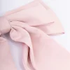 Fabric Stone Drop Bow Clip