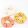 Fabric Texture Hair Scrunchie Pack