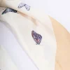 Fabric Yellow Butterfly Printed Scarf