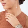 Fine Celestial Thread Drop Earrings