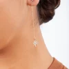 Fine Celestial Thread Drop Earrings