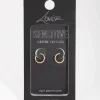 Fine Gold Plated Surgical Steel Sleeper Earrings 8MM