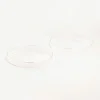 Flat Silver Bangles 2-Pack