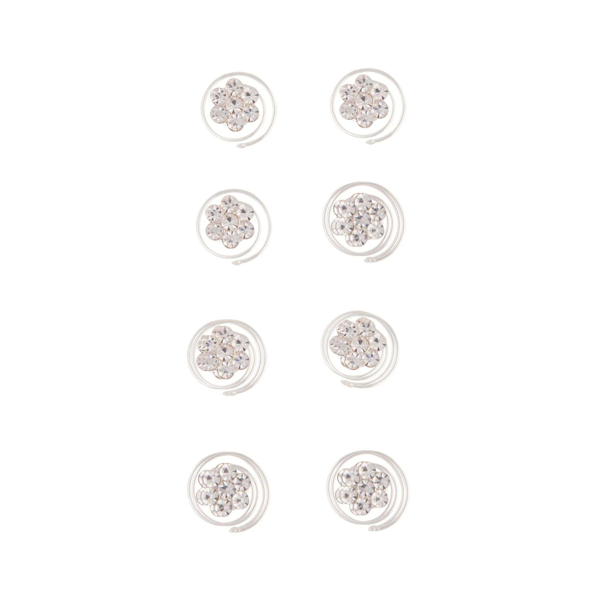 3287-floral-diamante-hair-jewels-8-pack-1.webp Floral Diamante Hair Jewels 8-Pack