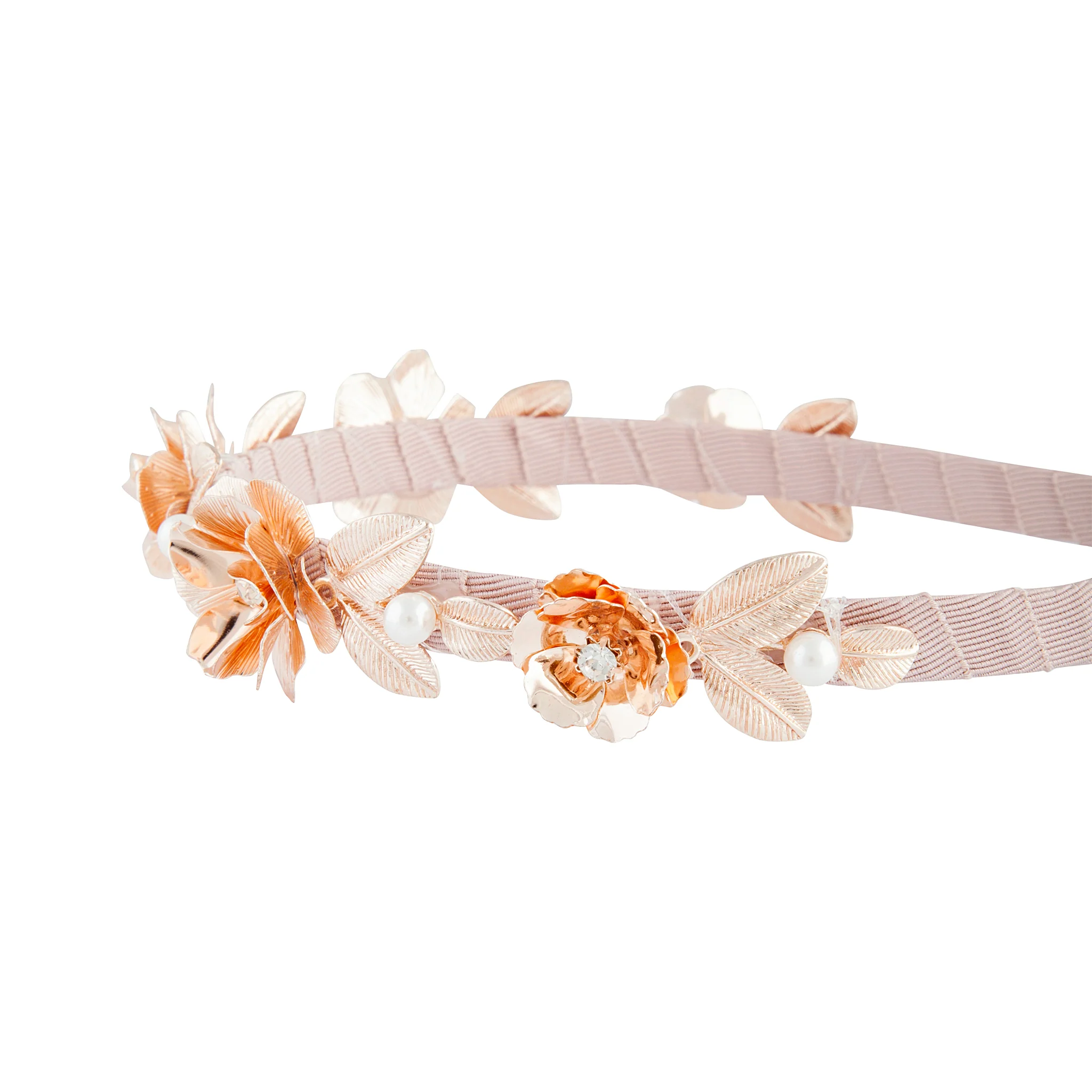 3289-floral-pearl-headband-in-pink-rose-gold-2.webp Floral Pearl Headband in Pink & Rose Gold