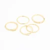 329-gold-plated-cubic-zirconia-plain-rings-5-pack-1.webp Gold Plated Cubic Zirconia & Plain Rings 5-Pack