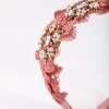 Flower & Embellished Lace Alice Band