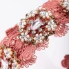 Flower & Embellished Lace Alice Band