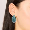 3301-forest-green-wide-marbled-hoop-earrings-1.webp Forest Green Wide Marbled Hoop Earrings
