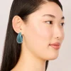 3301-forest-green-wide-marbled-hoop-earrings-3.webp Forest Green Wide Marbled Hoop Earrings