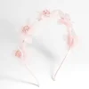 Frosted Flower Acrylic Alice Band