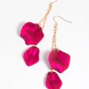 3312-fuchsia-chain-petal-drop-earrings-1.webp Fuchsia Chain & Petal Drop Earrings