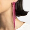 3324-fuchsia-waterfall-chain-drop-earrings-2.webp Fuchsia Waterfall Chain Drop Earrings