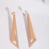 3331-geometric-rose-gold-rubber-drop-earrings-1.webp Geometric Rose Gold Rubber Drop Earrings