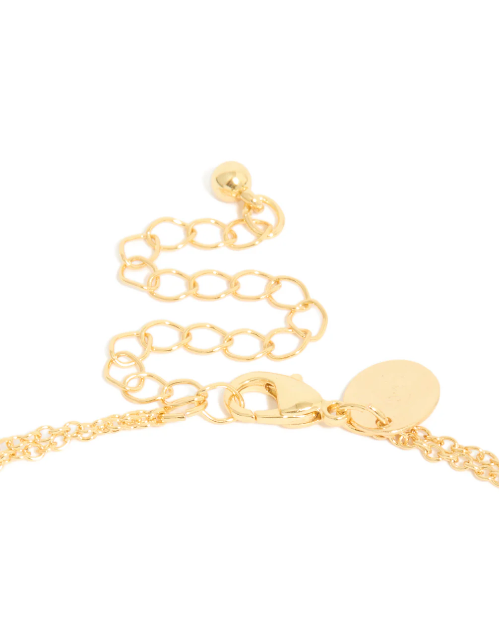 334-gold-plated-cubic-zirconia-bezel-layered-y-necklace-3.webp Gold Plated Cubic Zirconia Bezel Layered Y-Necklace