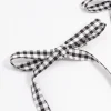 Gingham Fabric Bows 2-Pack