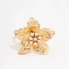 337-gold-plated-cubic-zirconia-bling-flower-ring-2.webp Gold Plated Cubic Zirconia Bling Flower Ring