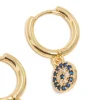 345-gold-plated-cubic-zirconia-evil-eye-circle-huggie-earrings-5.webp Gold Plated Cubic Zirconia Evil Eye Circle Huggie Earrings
