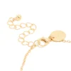 Gold Plated Cubic Zirconia Evil Eye Trio Bracelet