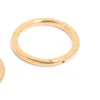 Gold Plated Titanium Fine Sleeper Earrings 6mm