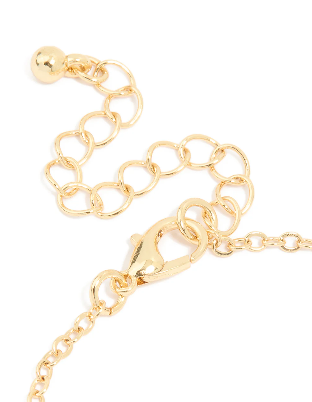 352-gold-plated-cubic-zirconia-flower-outline-bracelet-3.webp Gold Plated Cubic Zirconia Flower Outline Bracelet