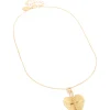 356-gold-plated-cubic-zirconia-heart-cross-necklace-4.webp Gold Plated Cubic Zirconia Heart Cross Necklace