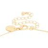 356-gold-plated-cubic-zirconia-heart-cross-necklace-5.webp Gold Plated Cubic Zirconia Heart Cross Necklace