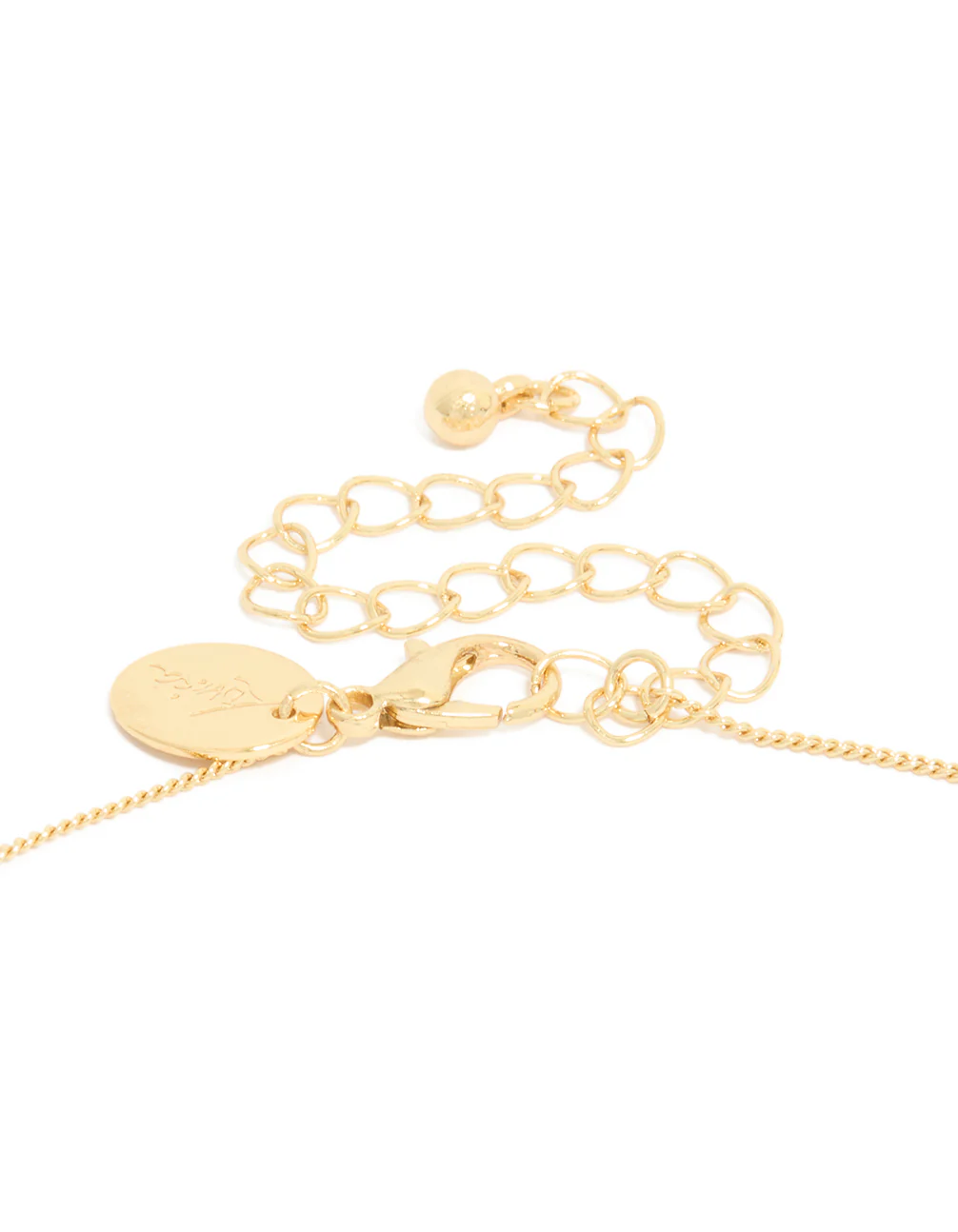 356-gold-plated-cubic-zirconia-heart-cross-necklace-5.webp Gold Plated Cubic Zirconia Heart Cross Necklace