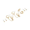 357-gold-plated-cubic-zirconia-huggie-chain-earrings-5-pack-1.webp Gold Plated Cubic Zirconia Huggie & Chain Earrings 5-Pack