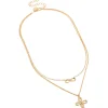 359-gold-plated-cubic-zirconia-infinity-cross-layered-necklace-2.webp Gold Plated Cubic Zirconia Infinity & Cross Layered Necklace
