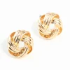 37-gold-textured-knot-stud-earrings-1.webp Gold Textured Knot Stud Earrings