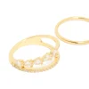 372-gold-plated-cubic-zirconia-teardrop-band-rings-3-pack-2.webp Gold Plated Cubic Zirconia Teardrop & Band Rings 3-Pack