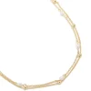 383-gold-plated-freshwater-pearl-layered-necklace-2.webp Gold Plated Freshwater Pearl Layered Necklace