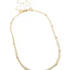 383-gold-plated-freshwater-pearl-layered-necklace-4.webp Gold Plated Freshwater Pearl Layered Necklace