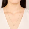 388-gold-plated-july-birthstone-necklace-1.webp Gold Plated July Birthstone Necklace
