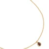 388-gold-plated-july-birthstone-necklace-2.webp Gold Plated July Birthstone Necklace