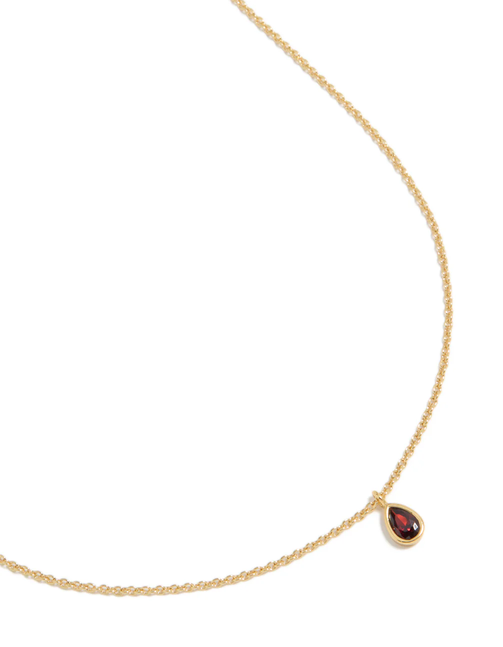 388-gold-plated-july-birthstone-necklace-2.webp Gold Plated July Birthstone Necklace