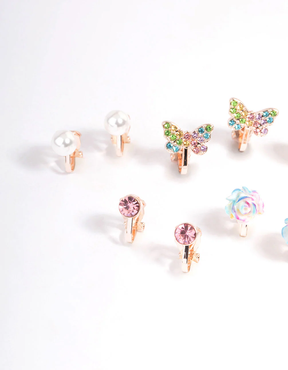 39-kids-ombre-rose-clip-on-earrings-5-pack-2.webp Kids Ombre Rose Clip On Earrings 5-Pack