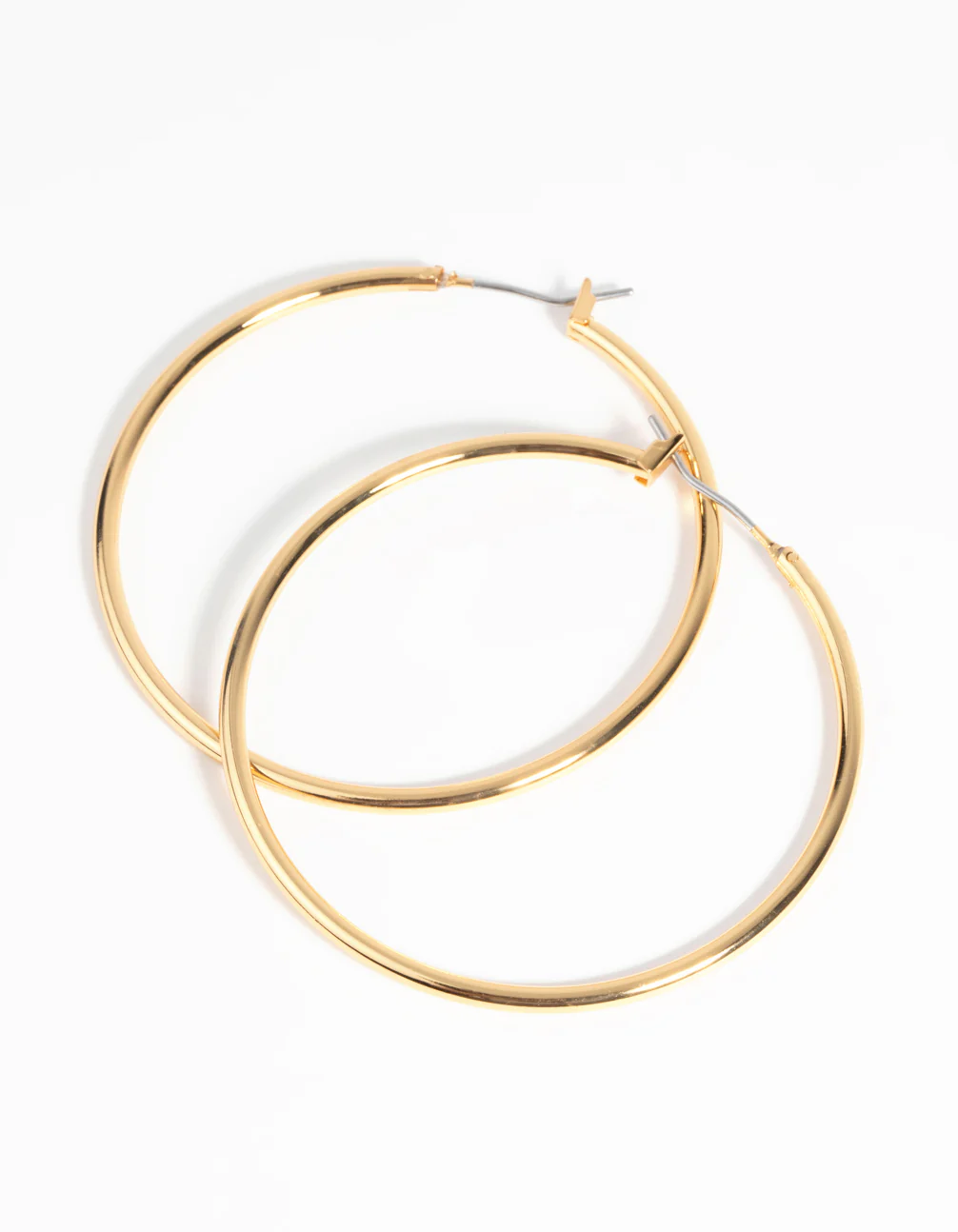 390-gold-plated-large-hoop-earrings-3.webp Gold Plated Large Hoop Earrings