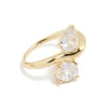 393-gold-plated-modern-double-clear-cubic-zirconia-ring-2.webp Gold Plated Modern Double Clear Cubic Zirconia Ring