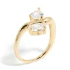 393-gold-plated-modern-double-clear-cubic-zirconia-ring-4.webp Gold Plated Modern Double Clear Cubic Zirconia Ring